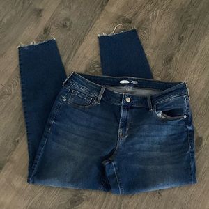 Old Navy rockstar super skinny low rise jeans